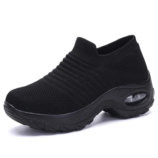 Breathable No-Tie Stretch Shoes