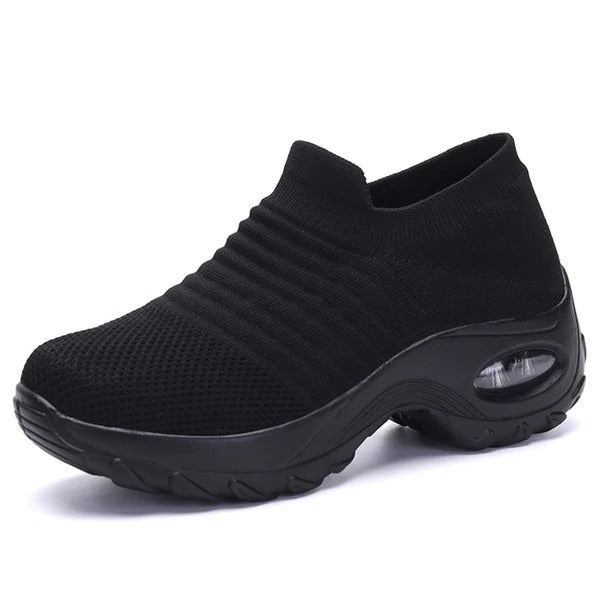 Breathable No-Tie Stretch Shoes