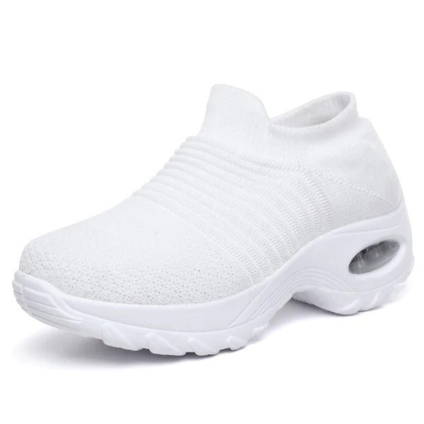 Breathable No-Tie Stretch Shoes