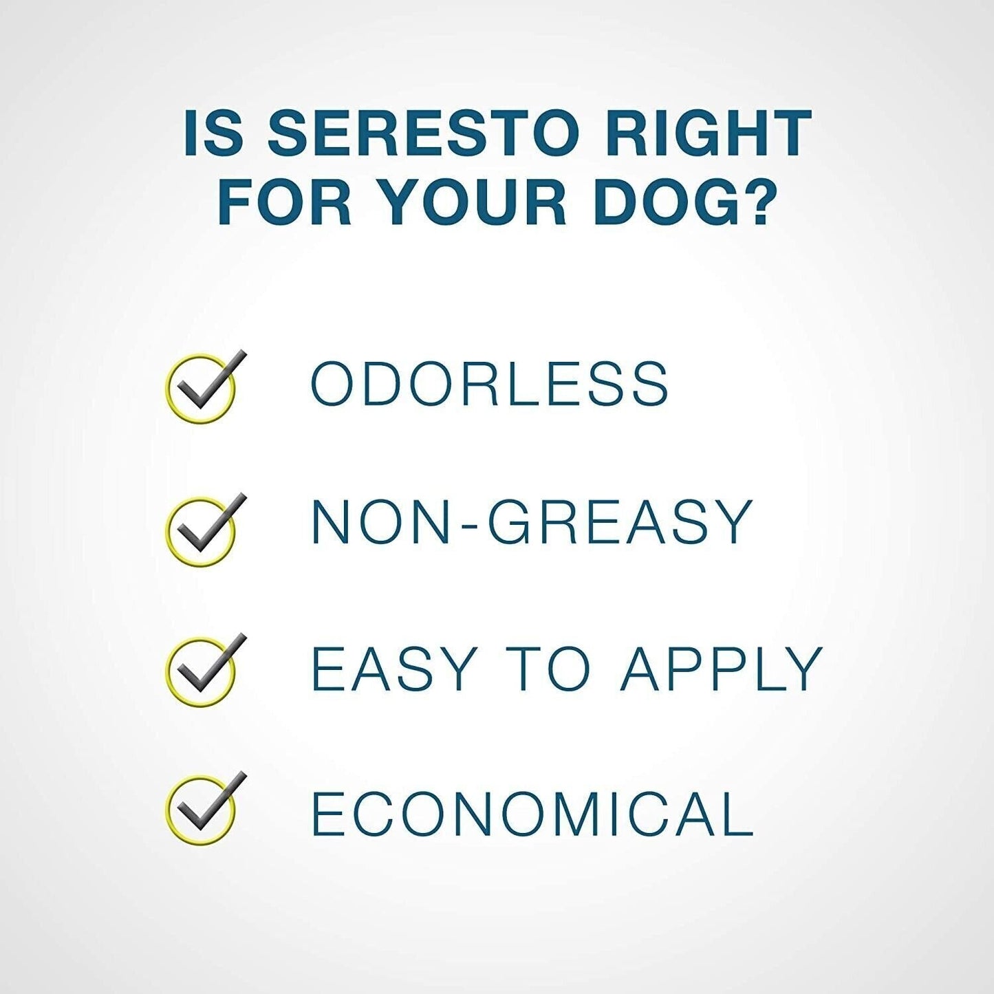 Seresto Flea and Tick Collar For Small, Large Dogs & Cats 8 Months Protection